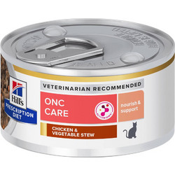 Hill's Prescription Diet Feline ONC Care Stew with Chicken & Vegetables 82gr