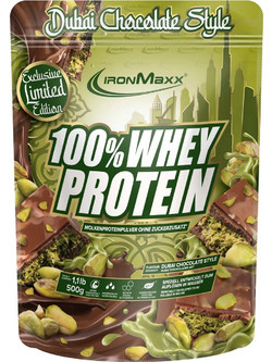 Ironmaxx 100% Whey Dubai Chocolate Πρωτεΐνη Ορού Γάλακτος 500gr