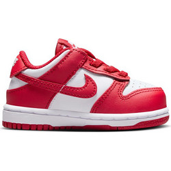 Nike Dunk Low Παιδικά Sneakers Κόκκινα Λευκά FB9107-119