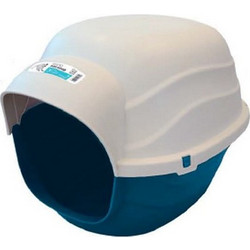 M-Pets Igloo Small Σπιτάκι Σκύλου Πλαστικό Λευκό Μπλε 72x53x49cm