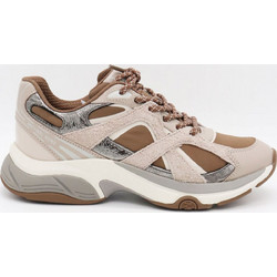 Michael Kors Γυναικεία Sneakers Chunky Εκρού 43F4LEFS1L