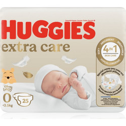 Huggies Extra Care Πάνες Νο0 4kg 25τμχ