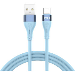 Bwoo X280C USB-A to USB-C 1m Light Blue 6933654810838