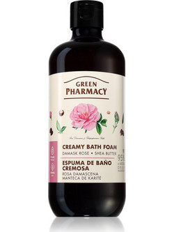 Green Pharmacy Damask Rose & Shea Butter Bubble Bath 500ml