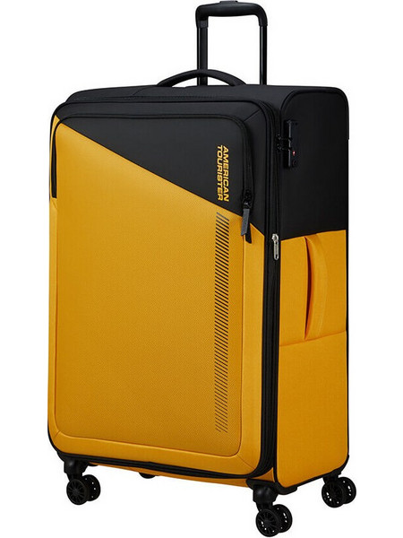 American Tourister Daring Dash 150912-1086 Βαλίτσα Μεγάλη 77x50x30cm με 4 Ρόδες Πορτοκαλί