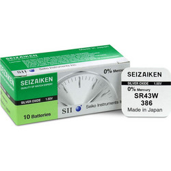Seiko SEIZAIKEN SR43/386/186/SR43W/G12/AG12 1τμχ