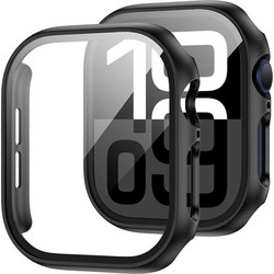 Tech-Protect Defense360 Πλαστική Θήκη με Προστασία Οθόνης για Apple Watch 10 46mm Μαύρη