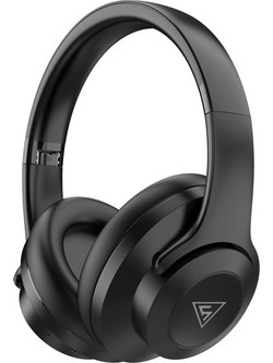 Doqaus Design 2 Ασύρματα Bluetooth Ακουστικά Over Ear Μαύρα