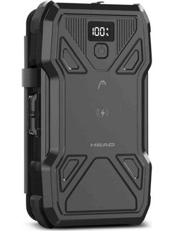 Head HDPB01 Ηλιακό Wireless Power Bank 10000mAh 22.5W Power Delivery Black