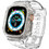 Spigen Rugged Armor Pro Θήκη Σιλικόνης με Λουράκι για Apple Watch Ultra 49mm Διαφανής