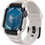 Spigen Rugged Armor Pro Θήκη Σιλικόνης με Λουράκι για Apple Watch 10 46mm Μπεζ
