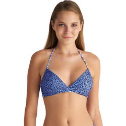 BLU4U Bikini Top Μπουστάκι με Ενίσχυση Animal Print Μπλε 25366322-14