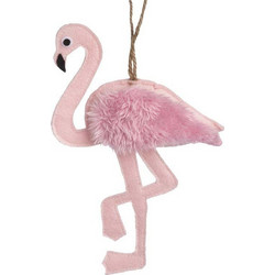 Parisis Μπομπονιέρα Βάπτισης Κρεμαστό Flamingo από Ύφασμα Μ1563