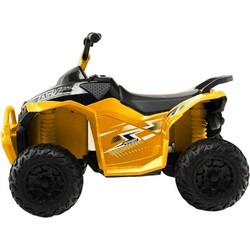 Costway Quad Ηλεκτροκίνητη Παιδική Γουρούνα 12V Κίτρινη
