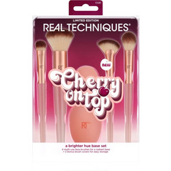 Real Techniques Cherry On Top Σετ Πινέλα Μακιγιάζ 4τμχ