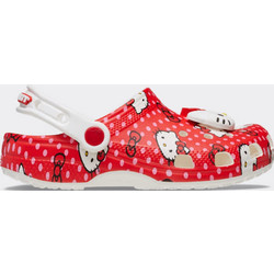 Crocs Hello Kitty Παιδικά Παπούτσια Θαλάσσης για Κορίτσι Ανατομικά Κόκκινα 210576-90H