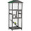 PawHut Ξύλινο Κλουβί Πτηνών Ανθρακί 68x63x165cm D10-004V00LG