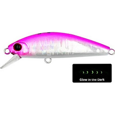 Soul Lures Swing Minnow Τεχνητό Δόλωμα Ψαράκι Φωσφοριζέ 5cm 6gr Pink Glow
