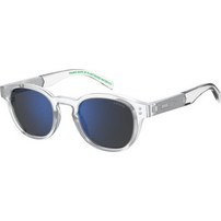 Levi's LV5060/S 2M4XT Ανδρικά Γυαλιά Ηλίου Τετράγωνα Διαφανή με Μπλε Φακό