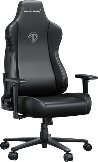 Καρέκλα Gaming Anda Seat Novis XL Καρέκλα Gaming Δερματίνης με Ρυθμιζόμενα Μπράτσα Μαύρη AD23-XL-01-B-PV