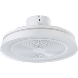 Eglo 35218 Ανεμιστήρας Οροφής 48cm 25W με Φως & Τηλεχειριστήριο Λευκός