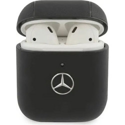 Mercedes-Benz Electronic Line Θήκη Σιλικόνης για Apple AirPods 1 / 2 Μαύρη