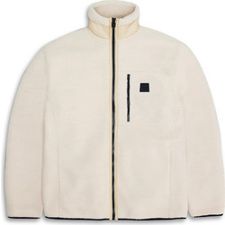 Rains Ανδρική Ζακέτα Fleece με Φερμουάρ Μπεζ RNSAW2419000-26