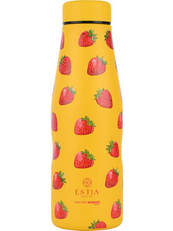 Estia Travel Flask Save The Aegean Berry Bright 500ml