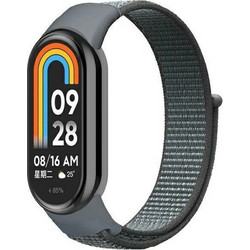 Beline NylonLoop Λουράκι Υφασμάτινο Grey (Xiaomi Smart Band 8 / 9)