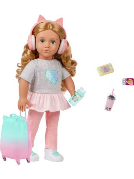 Our Generation Linzi with Accessories Traveler