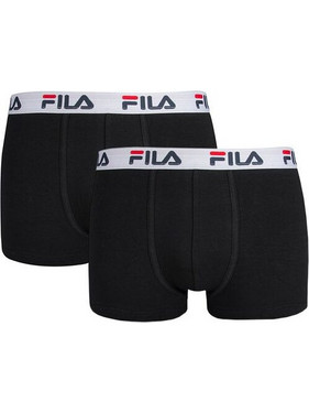Fila Ανδρικά Μποξεράκια Σετ 2Pack Μαύρα/Λευκά FU5141-200