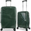 Playbags Collection KB002 Σετ Βαλίτσες 2τμχ Καμπίνας & Μεσαία Πράσινες
