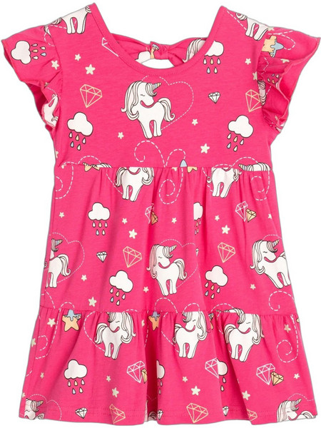 Funky Unicorn Παιδικό Φόρεμα Φούξια 125-728107-2