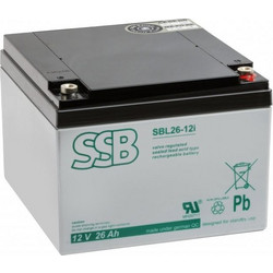 SSB SBL26-12i Μπαταρία VRLA-AGM 12V 26Ah