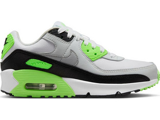 Nike Air Max 90 LTR Παιδικά Sneakers Γκρι Lime CD6864-130