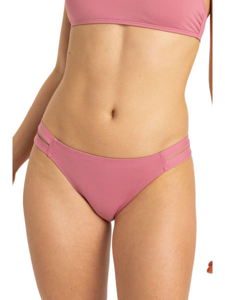Roxy Bikini Slip Ροζ ERJX405047