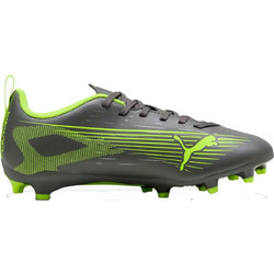 Puma Ultra 5 Play FG/AG 108170-03 Παιδικά Ποδοσφαιρικά Παπούτσια με Τάπες Μαύρα Πράσινα