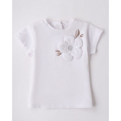 iDo Παιδικό T-Shirt Κοντομάνικο Λευκό 4B181-0113