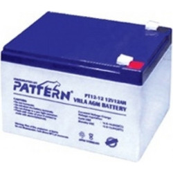 Pattern PT12-12 Μπαταρία VRLA-AGM 12V 12Ah 4pcs