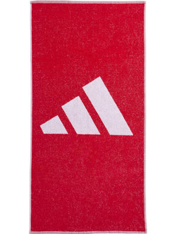 Adidas 3bar Πετσέτα Θαλάσσης Κόκκινη 50x100cm JD1121