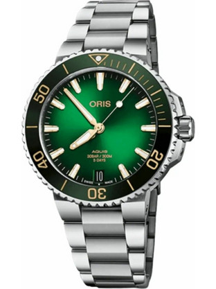 Oris Ανδρικό Ρολόι με Ασημί Μεταλλικό Μπρασελέ 41270782209PEB