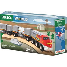 Brio Trains of The World Santa Fe Train 36089