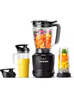 NutriBullet NBF550DG Μπλέντερ με Γυάλινη Κανάτα 1.8lt 1500W