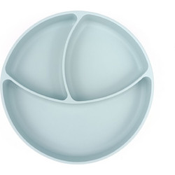BabyCloud Πιάτο Σιλικόνης Mint Green