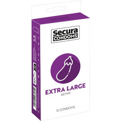 Secura Extra Large Προφυλακτικά με Λιπαντικό 12τμχ