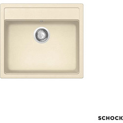 Schock Manhattan Vanilla Ένθετος Νεροχύτης Γρανίτη Ματ 110- 57x51cm 30060-1321