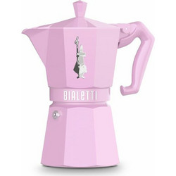 Bialetti Moka Exclusive Μπρίκι Espresso 6Cups Ροζ