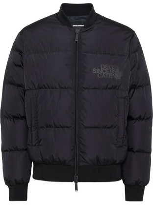 Dsquared2 Ανδρικό Μπουφάν Χειμωνιάτικο Bomber Μαύρο S74AM1612S53817-900
