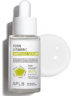 APLB PDRN Vitamin C Ενυδατικό Serum Προσώπου για Λάμψη & Σύσφιξη με Βιταμίνη C 40ml