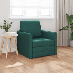 vidaXL Πολυθρόνα Κρεβάτι Πράσινη 4106625